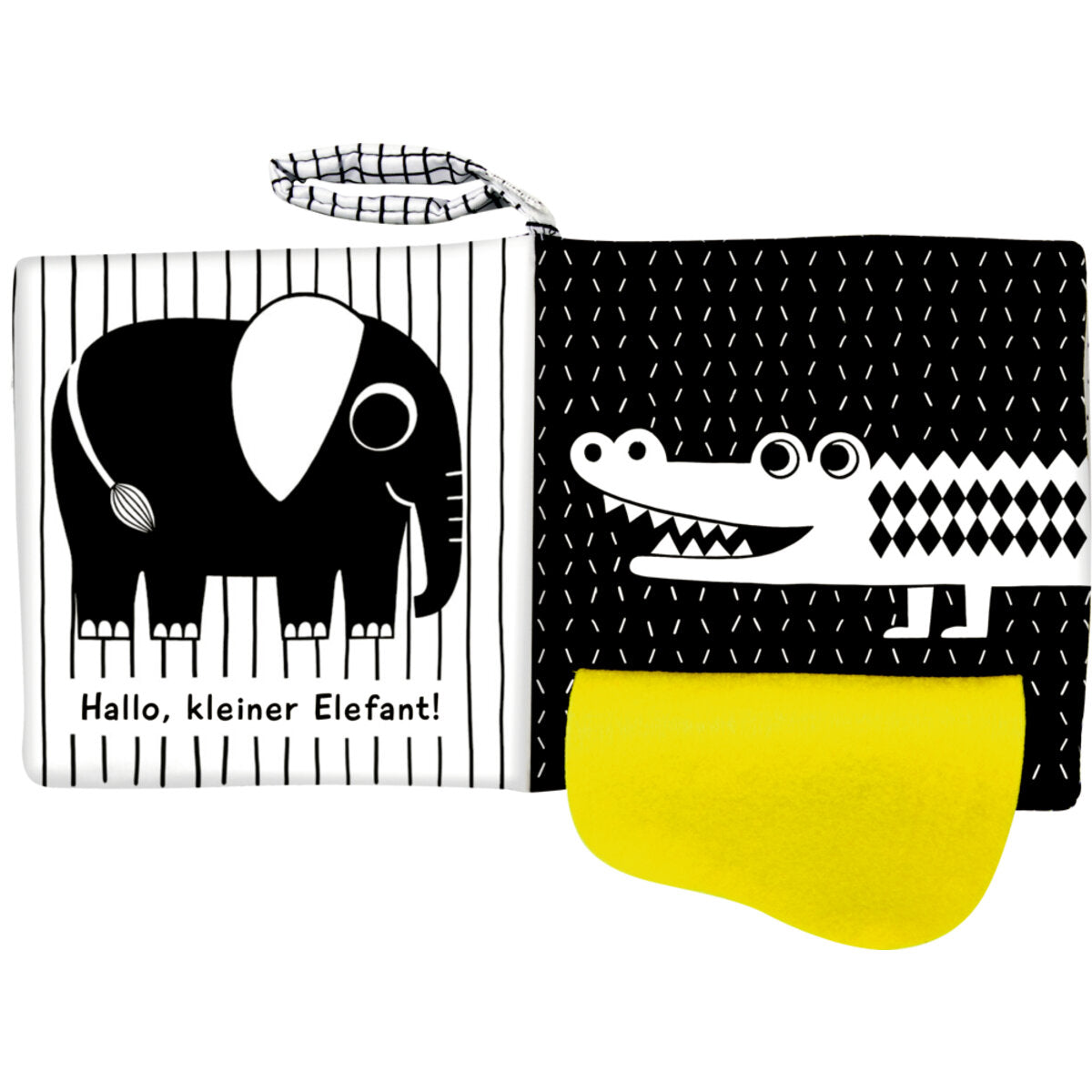 Coppenrath Verlag Babys kuschelweiches Kontrastbuch Kuckkuck kleiner Löwe