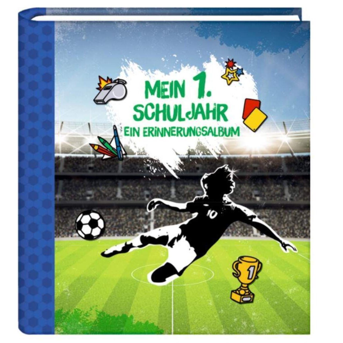 Coppenrath Verlag Eintragalbum Mein 1.Schuljahr - Erinnerungsalbum Fußball