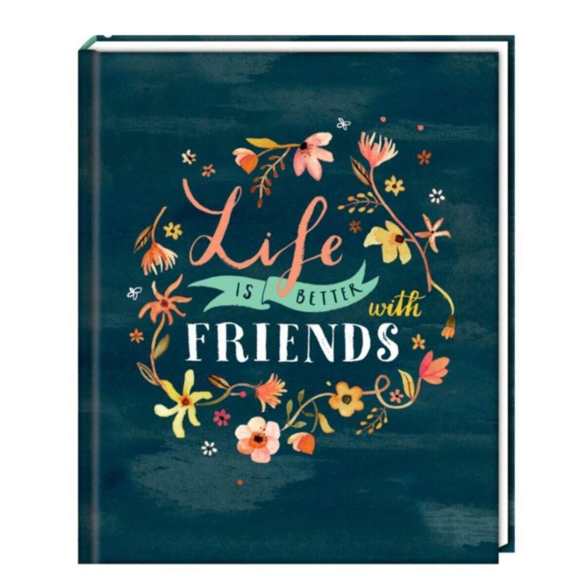 Coppenrath Verlag Freundebuch Handlettering - Life is better with friends