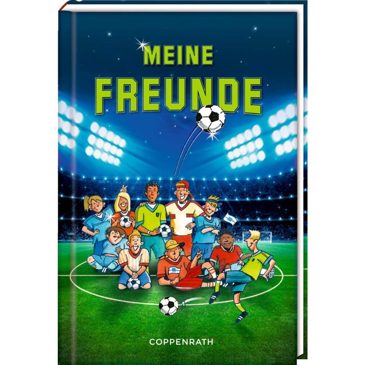 Coppenrath Verlag Freundebuch Meine Freunde Fußballfreunde