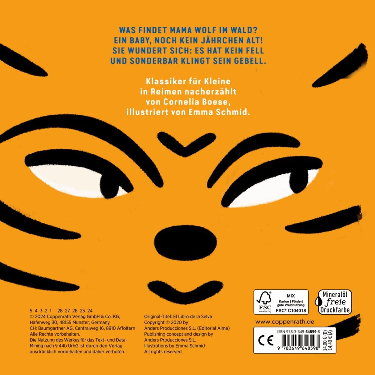 Coppenrath Verlag Klassiker für Kleine: Das Dschungelbuch