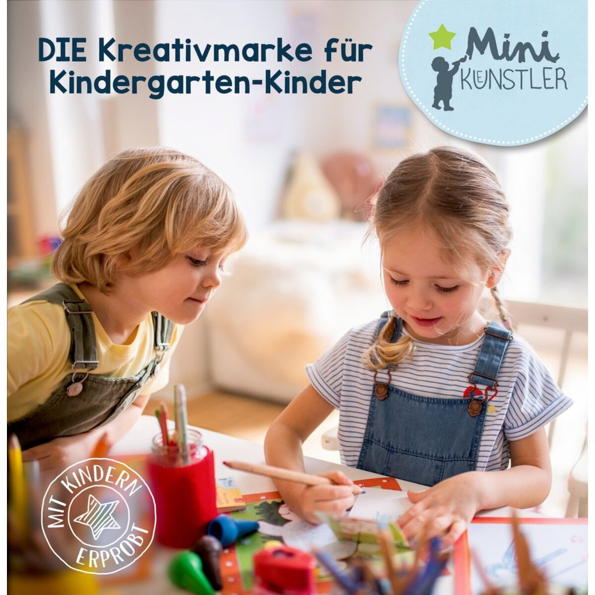 Coppenrath Verlag Mein 1. Glitzer-Malspaß: Kleiner Garten (Mini-Künstler)