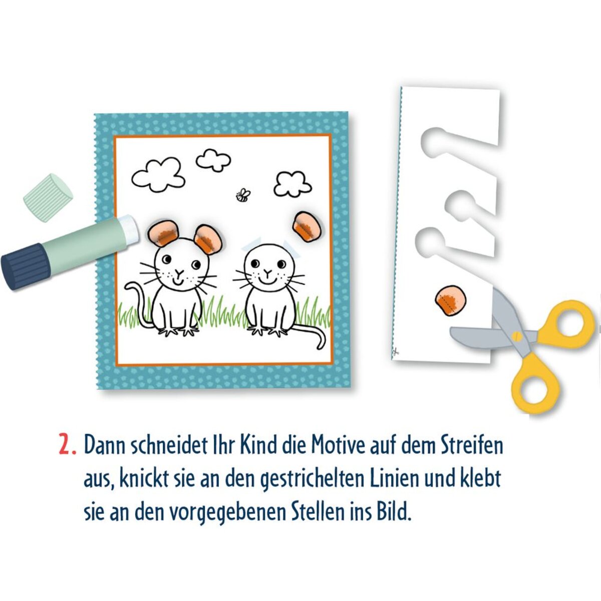 Coppenrath Verlag Mein 1. Pop-up-Bastelbuch: Blumenwiese (Mini-Künstler)