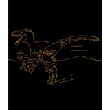 Coppenrath Verlag Metallic-Malen (mit Metallic-Buntstiften) - T-Rex World