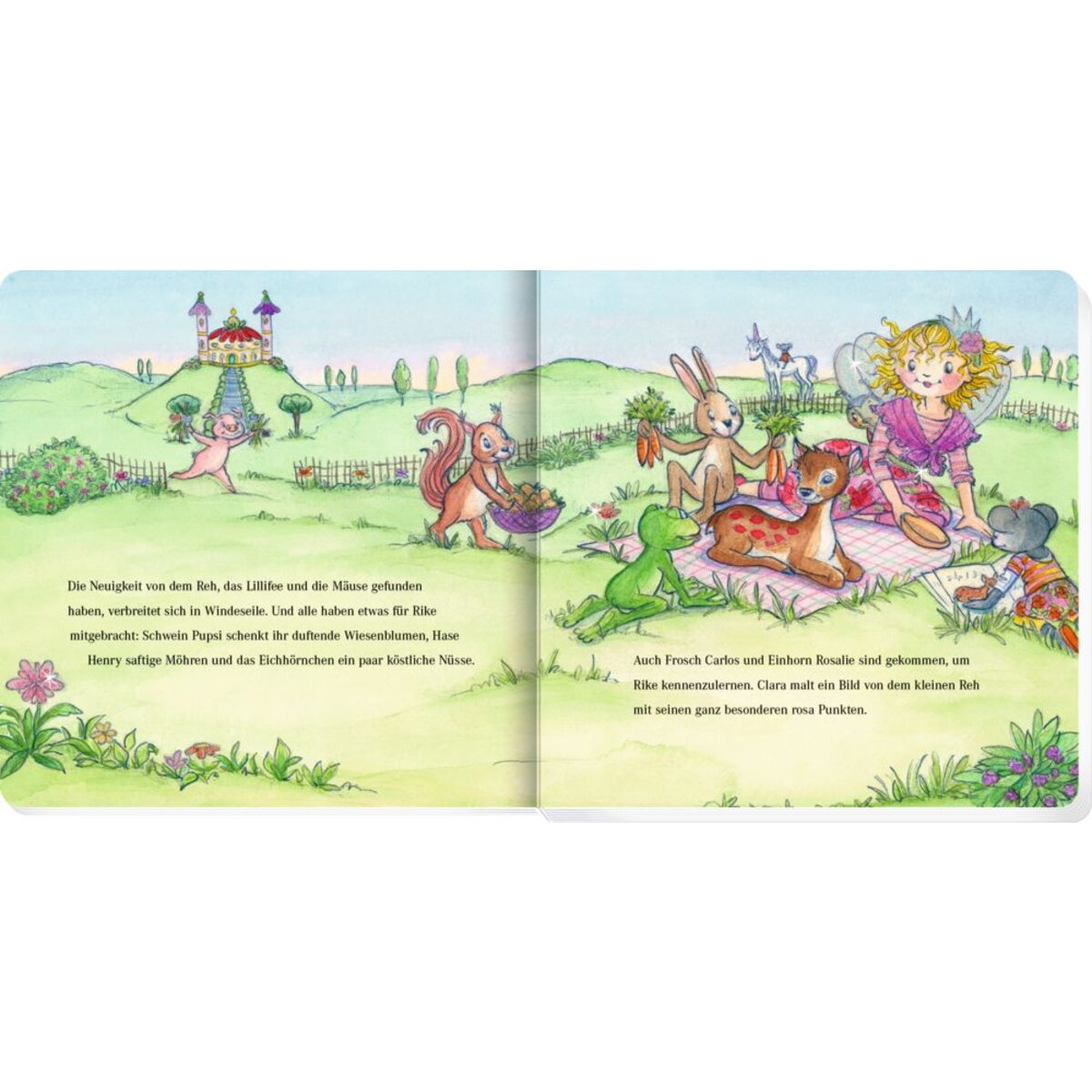 Coppenrath Verlag Prinzessin Lillifee hilft dem kl. Reh (Pappbilderbuch)