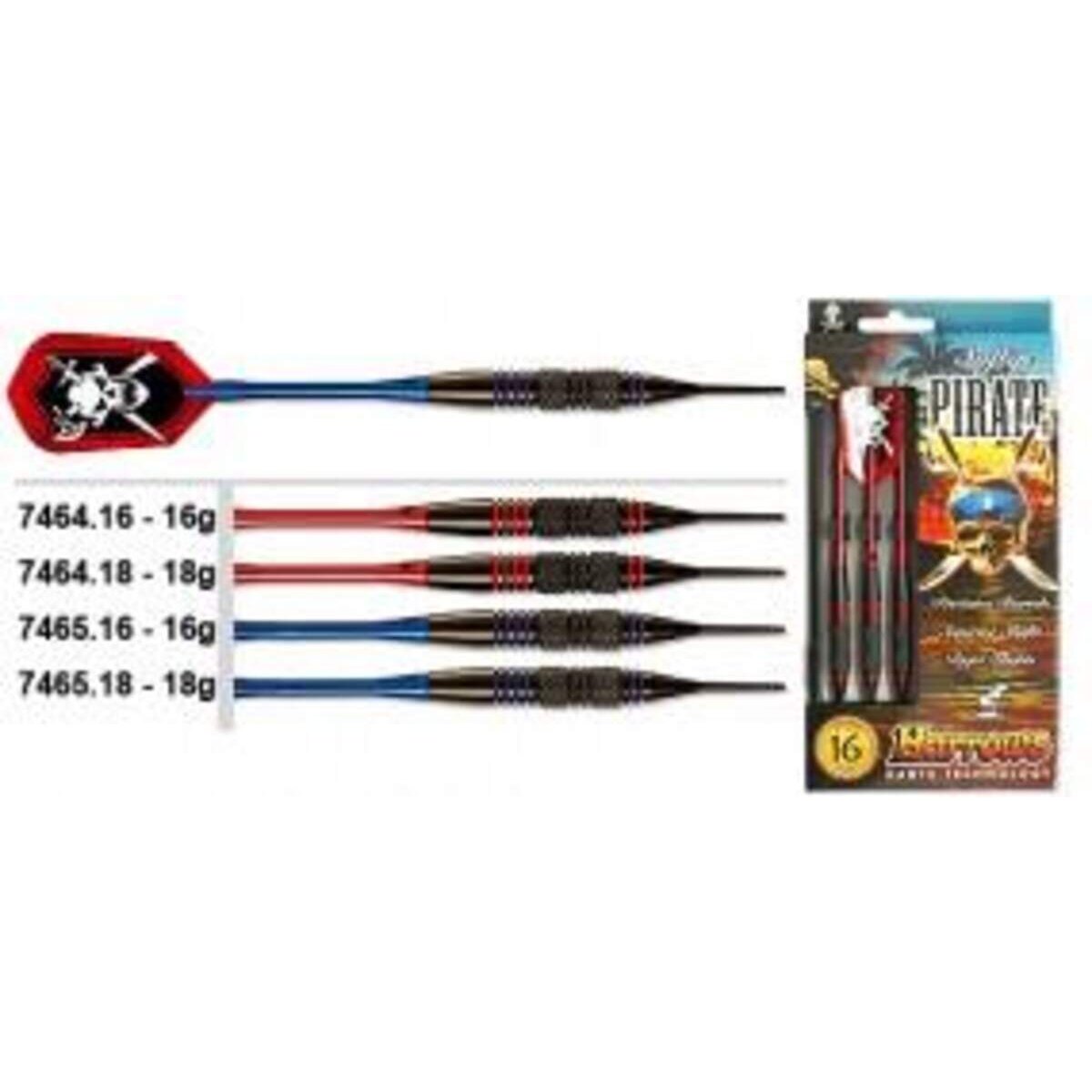 Dartpoint Harrows Pirate Red 18g