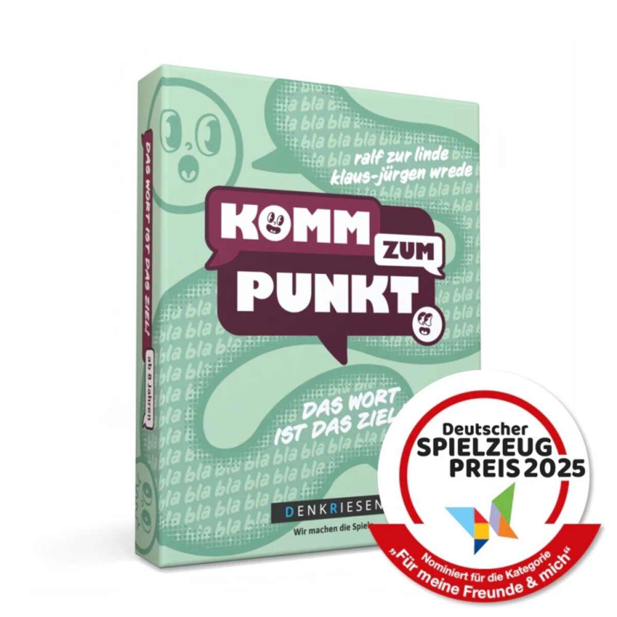 Denkriesen Komm zum Punkt