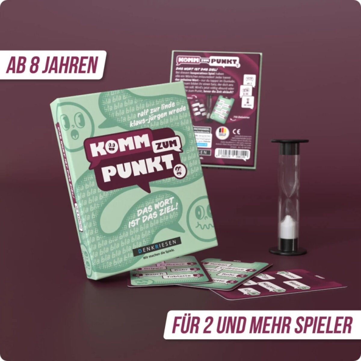 Denkriesen Komm zum Punkt