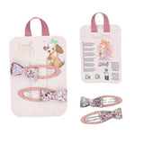 Depesche 2 Princess Mimi Haarspangen Glitzer, 1 Paar, 4-fach sortiert