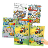 Depesche Create your Action World Stickerbuch mit 270 bunten Stickern