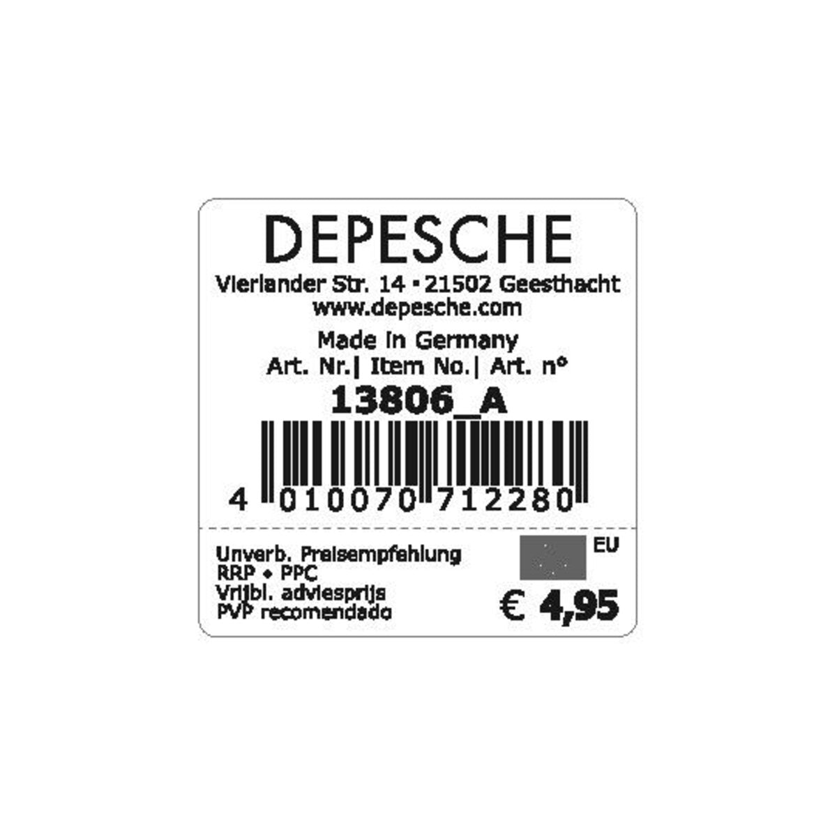 Depesche Create your Sweet Home Stickerbuch mit 420 bunten Stickern