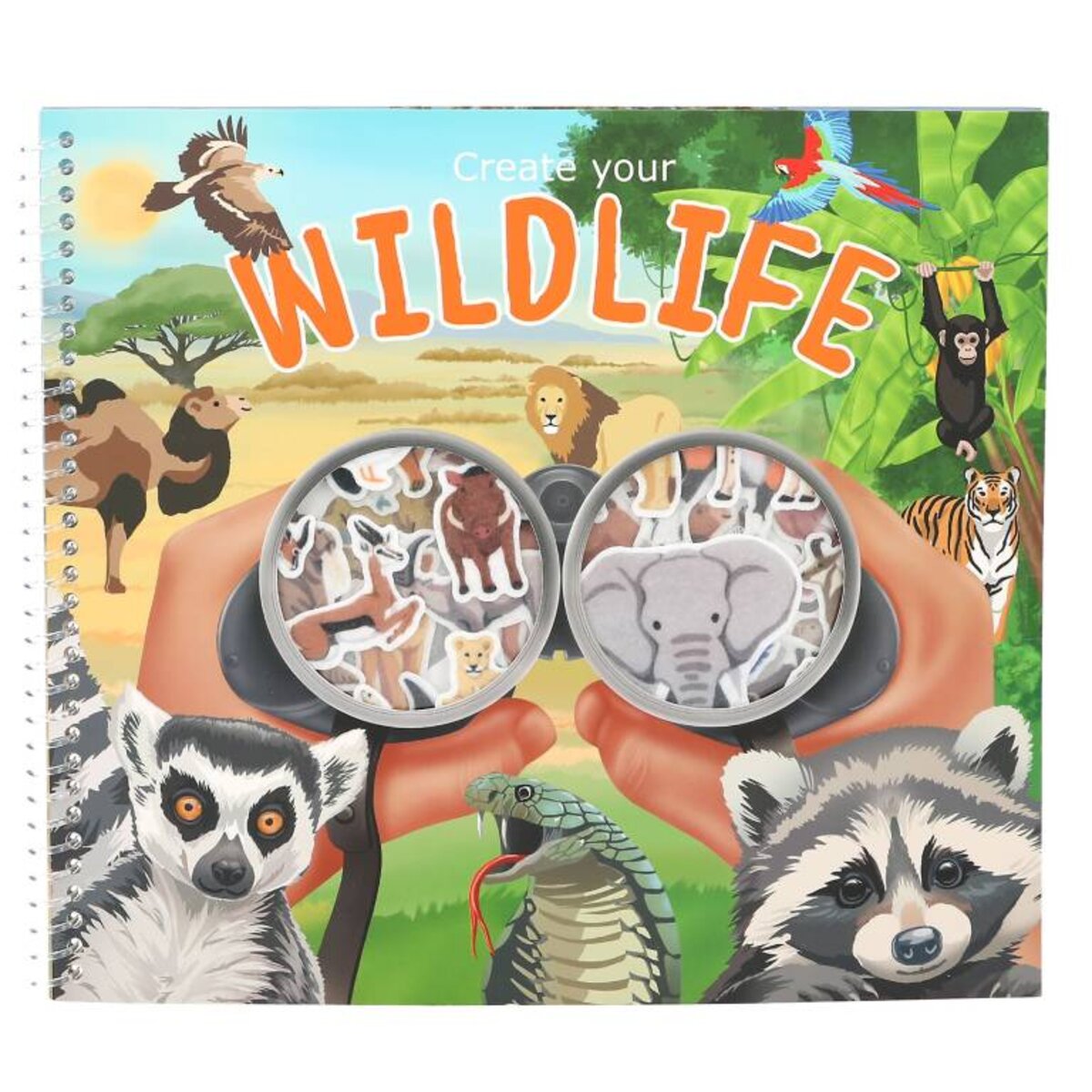 Depesche Create Your Wild Life mit Flock Stickern