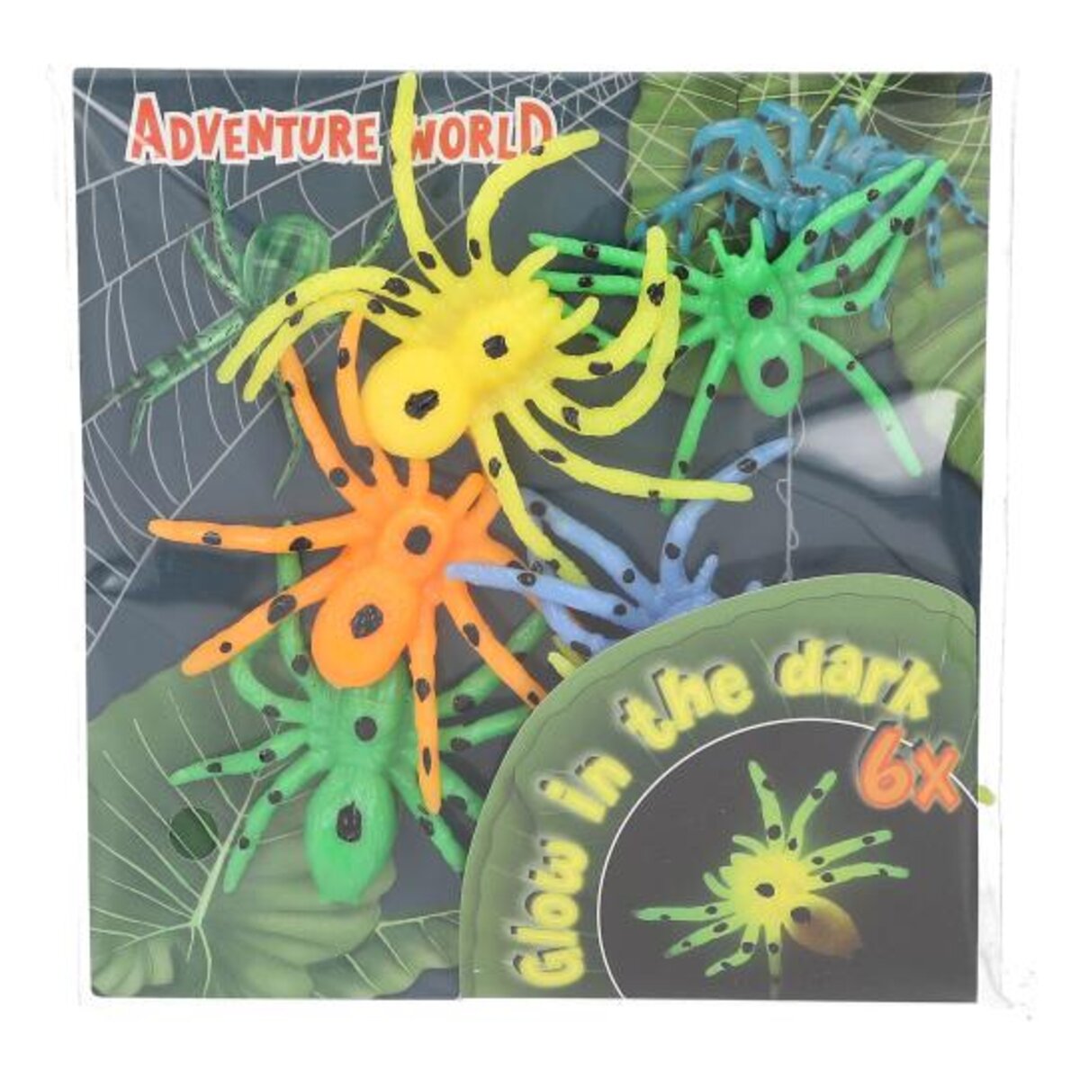 Depesche Dino World Glow in the Dark Spinnen