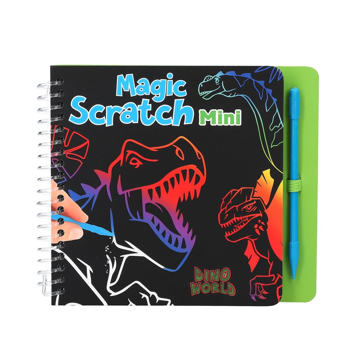 Depesche Dino World Mini Magic Scratch Book