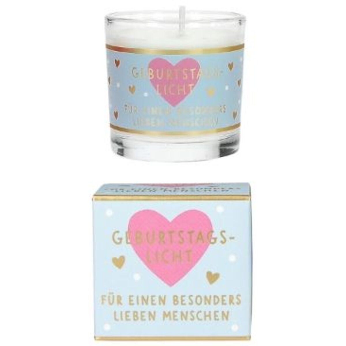 Depesche Kerze in Geschenkbox, 1 Stück, 8-fach sortiert