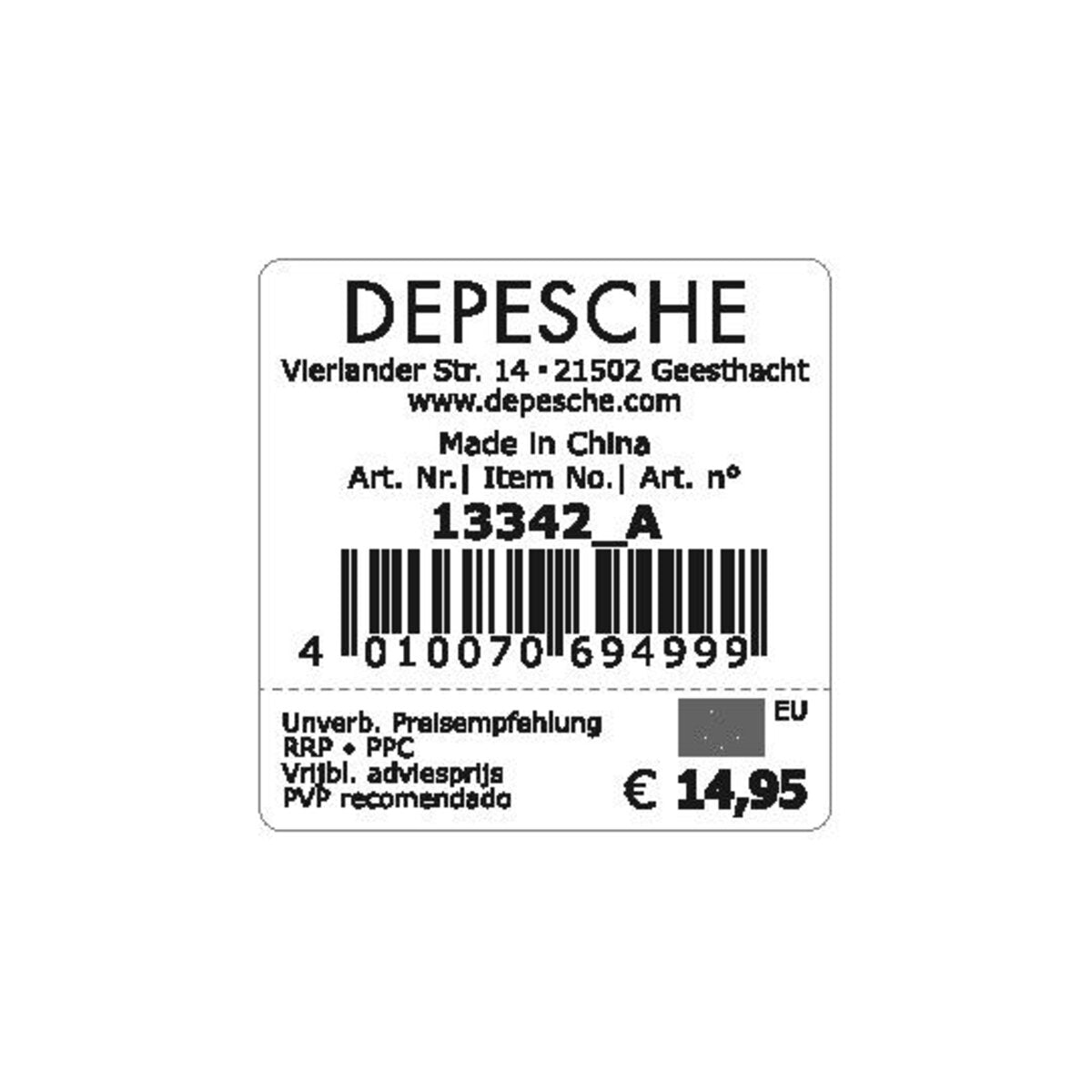 Depesche Miss Melody Fächerschlamper POPPY SAND