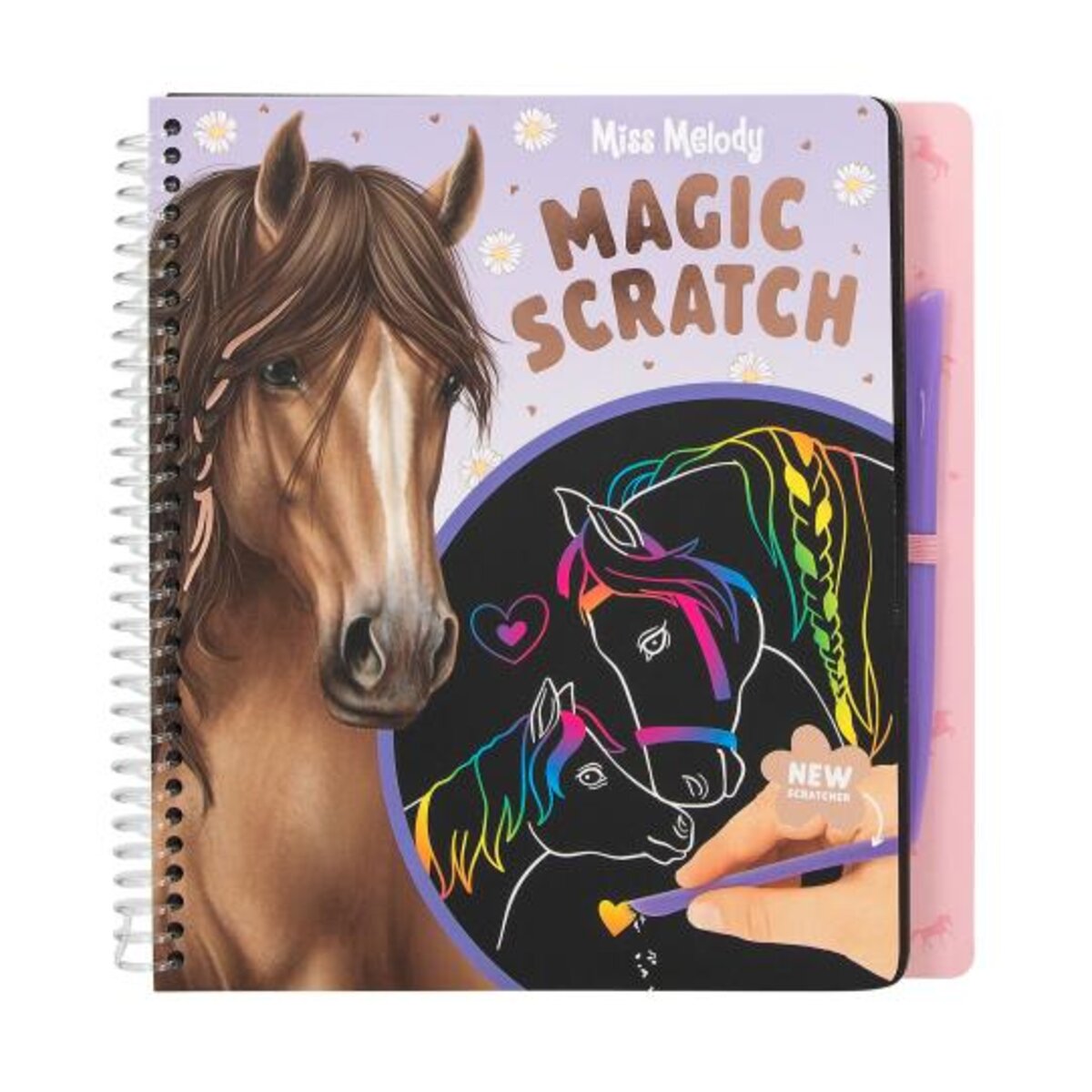 Depesche Miss Melody Magic Scratch Book