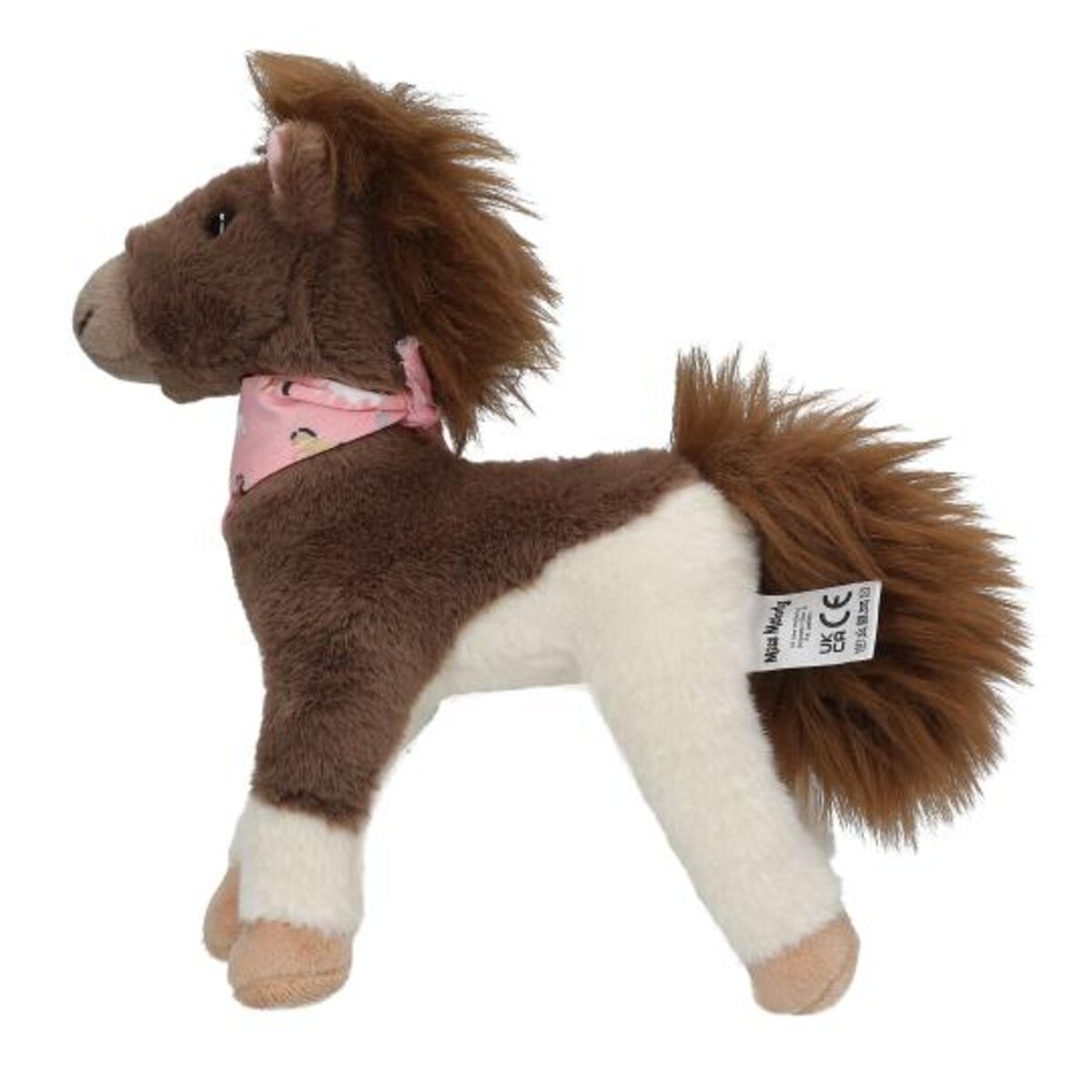 Depesche Miss Melody Plüschpferd Braun Weiß 18 cm