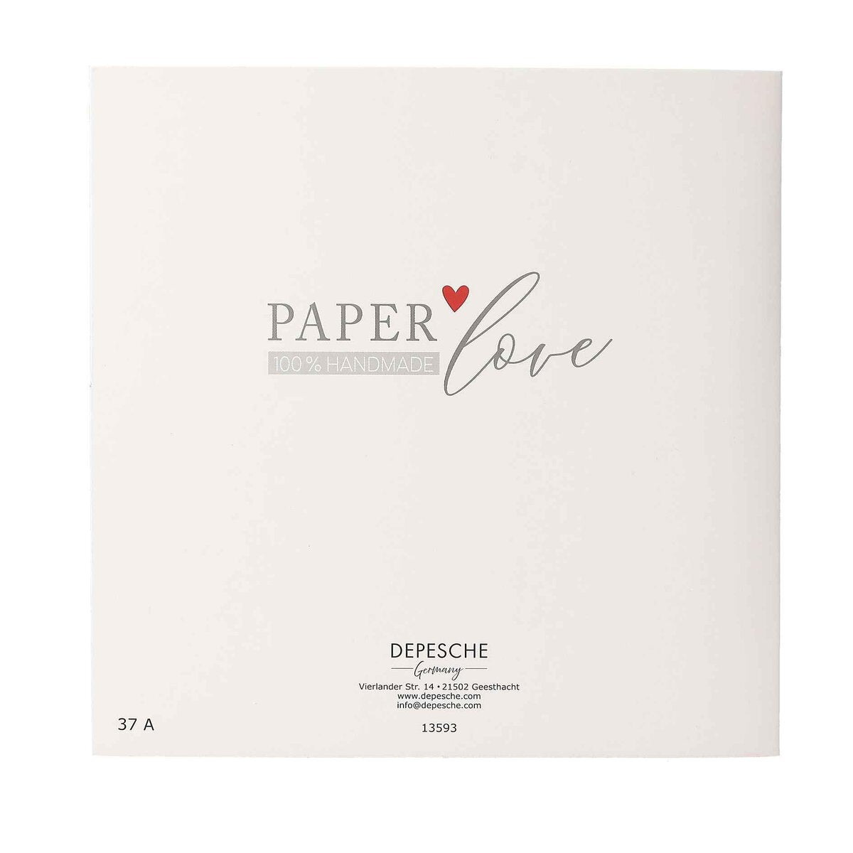 Depesche Paper Love Klappkarten