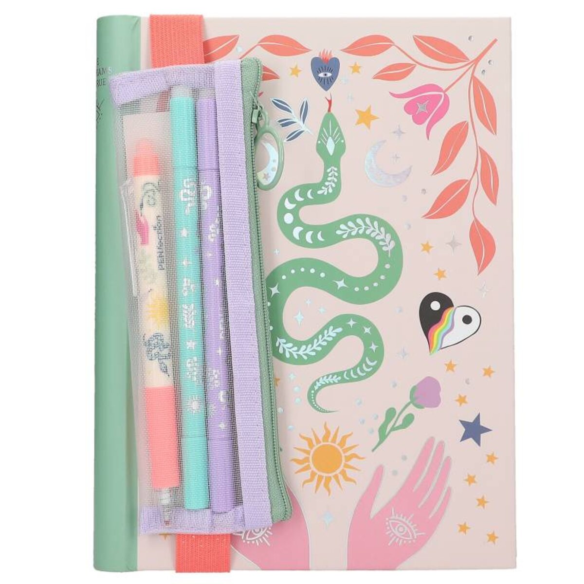 Depesche PENfection Notizbuch mit Stifteset SNAKE
