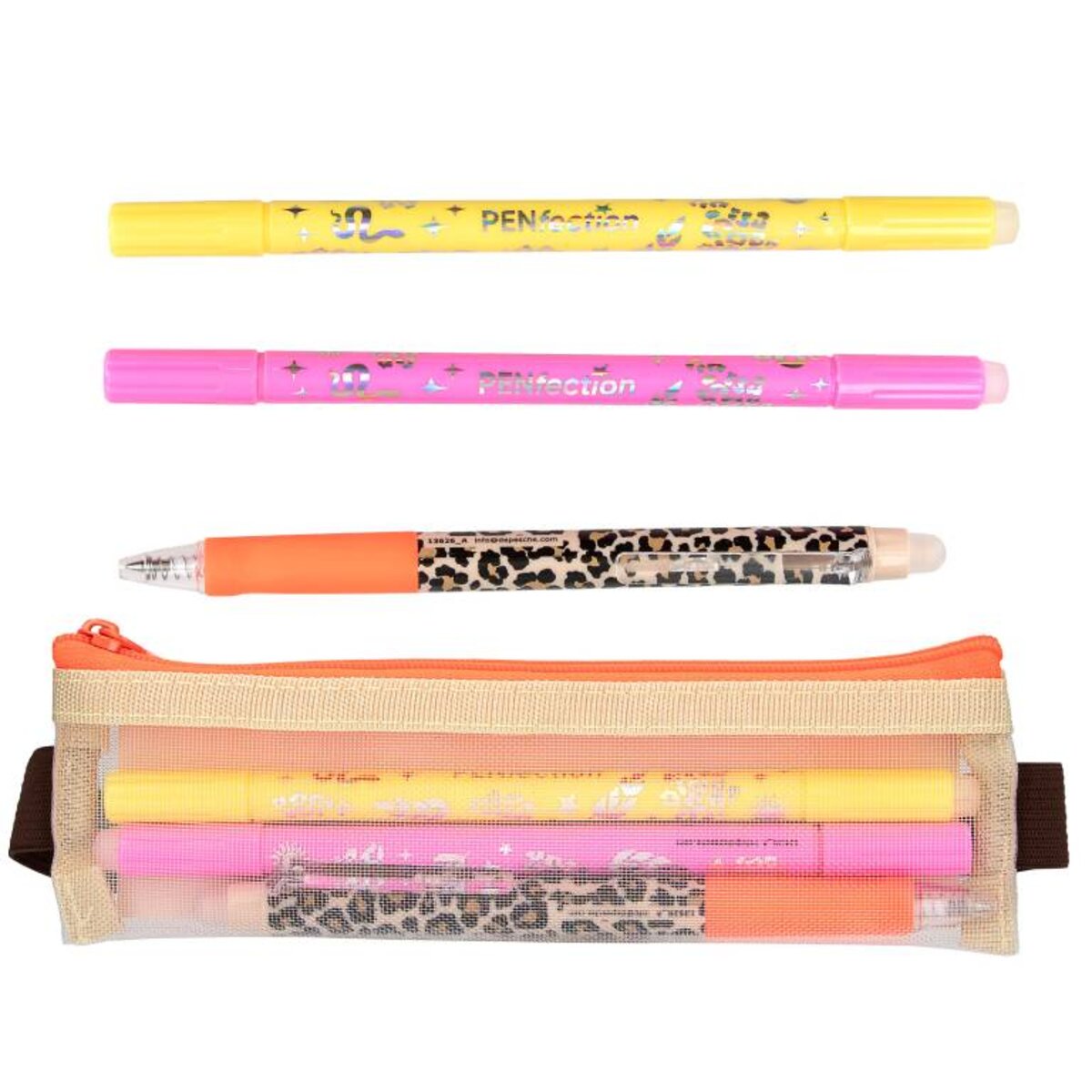 Depesche PENfection Notizbuch Set LEO mit 2 Highlighter 1 Gelstift