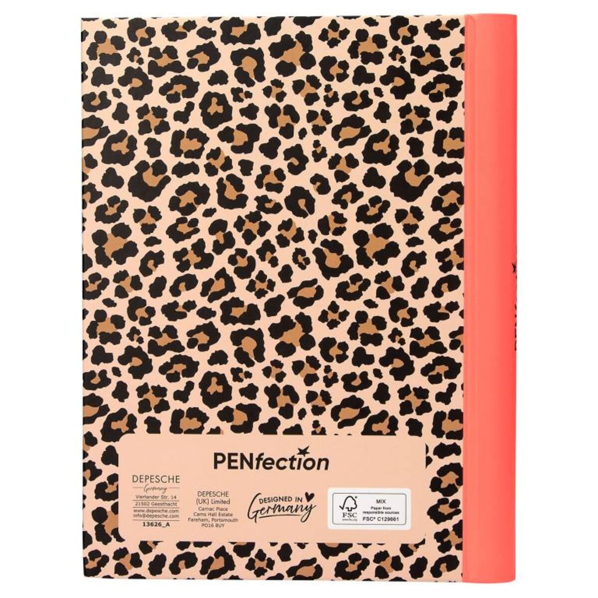 Depesche PENfection Notizbuch Set LEO mit 2 Highlighter 1 Gelstift