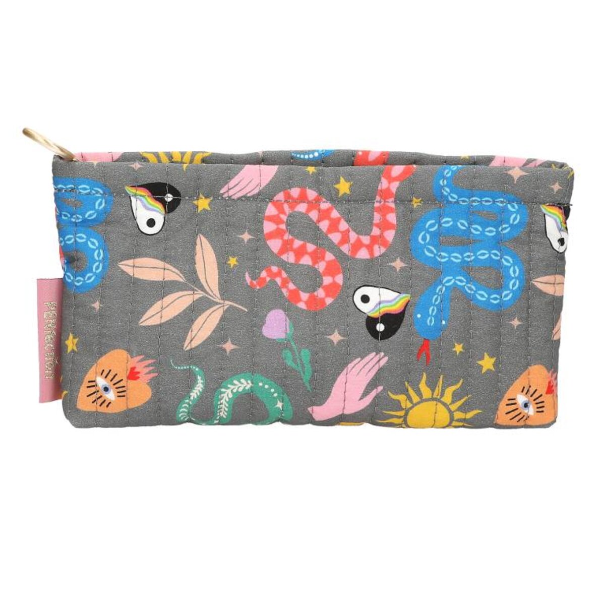 Depesche PENfection Schlampertasche Schlange 100% Baumwolle
