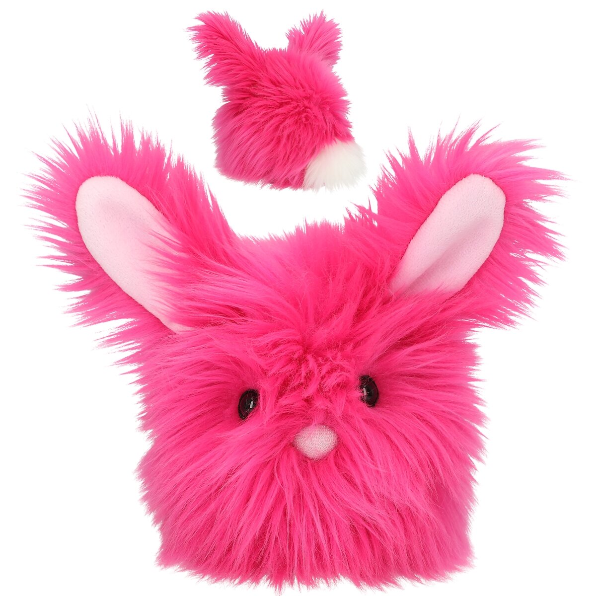 Depesche Plüschtier SNUKIS Flauschiger Hase Pink 18 cm