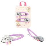 Depesche Princess Mimi Haarspangen Textil, 1 Set, 4-fach sortiert