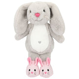 Depesche Princess Mimi Plüsch Hase Nelly Grau Mit Schühchen 21 cm