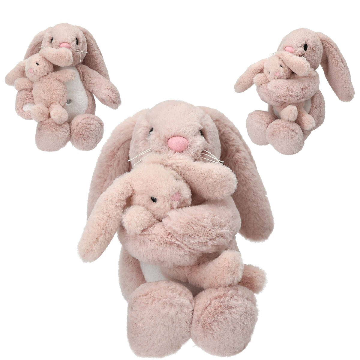Depesche Princess Mini Plüsch Hase Nelly mit Baby
