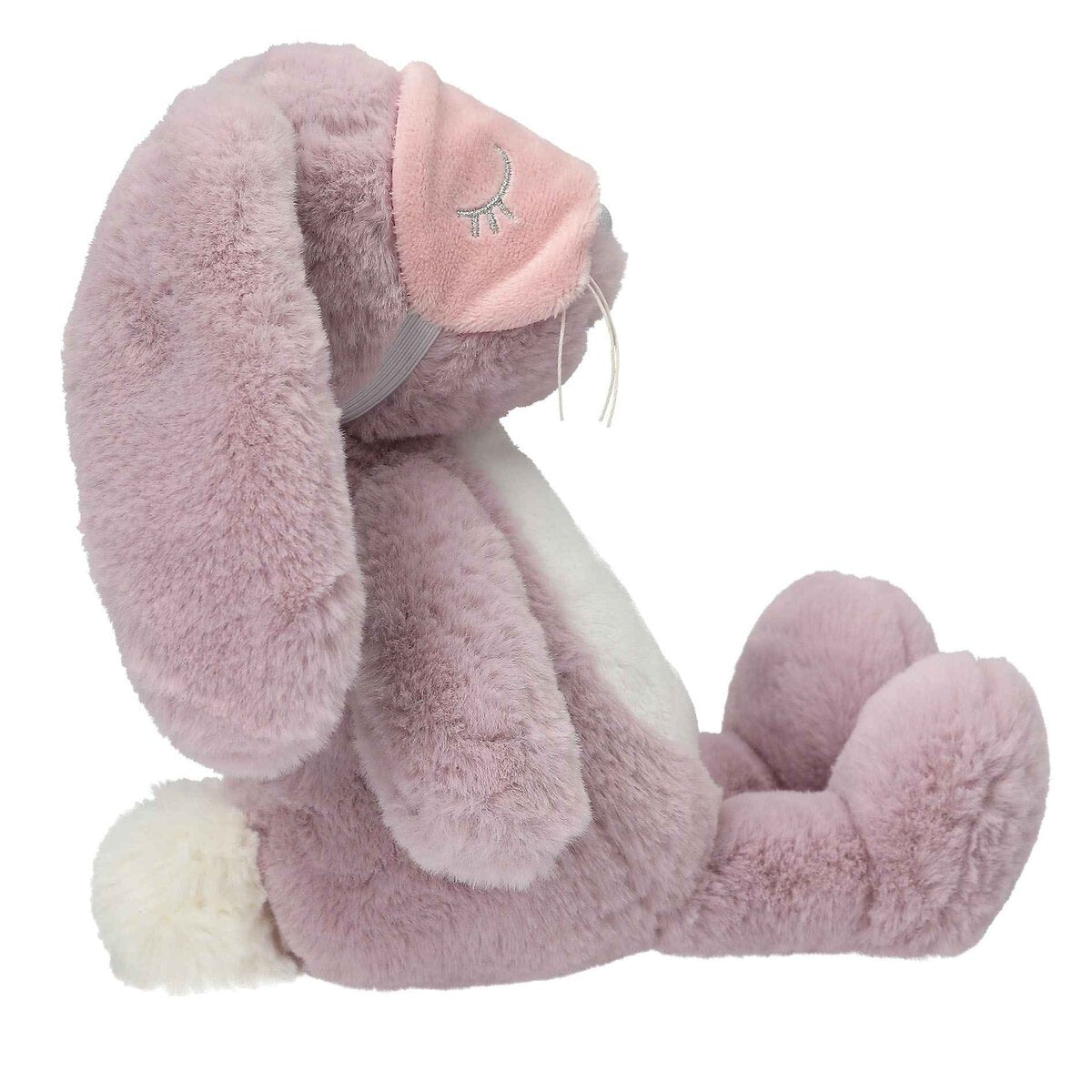 Depesche Princess Mini Plüsch Hase lila mit Schlafmaske