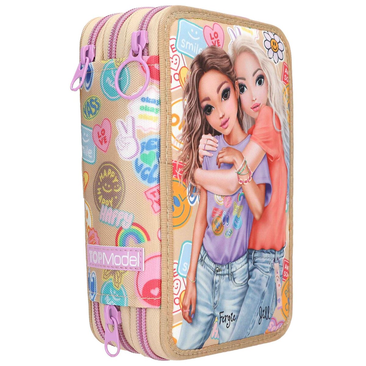 Depesche TOPModel 3fach Federtasche Girl Power