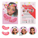 Depesche TOPModel Augenpads bedruckt BEAUTY and ME, 1 Stück, 3-Fach sortiert