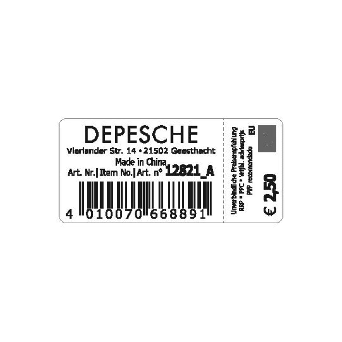 Depesche TOPModel Augenpads bedruckt BEAUTY and ME, 1 Stück, 3-Fach sortiert