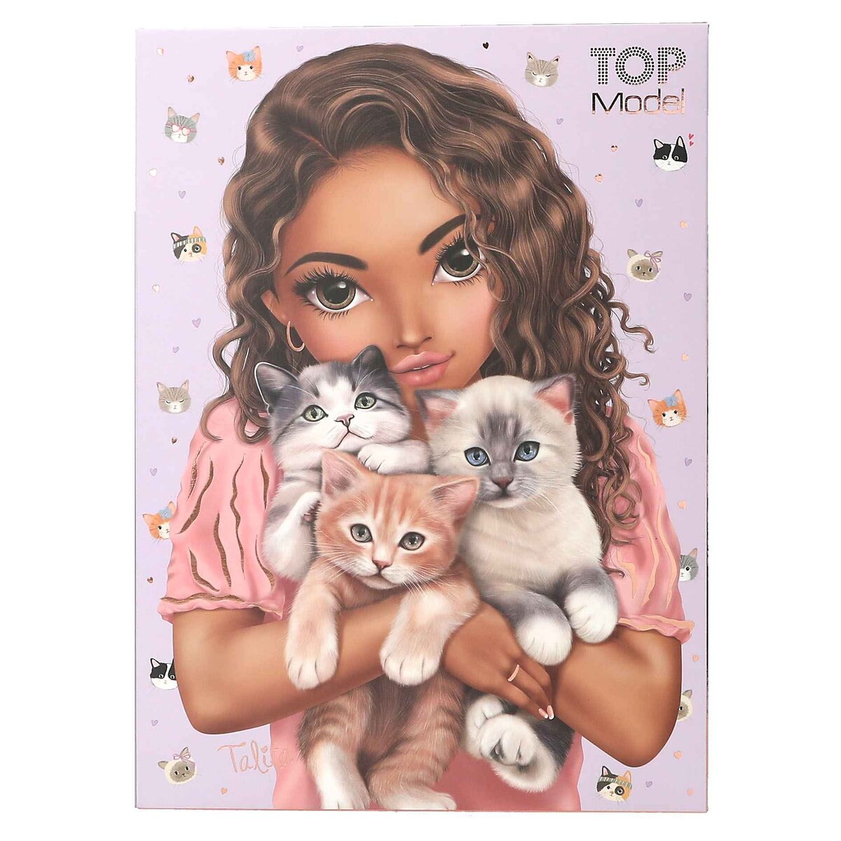 Depesche TOPModel Briefpapier Cat Love