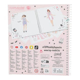 Depesche TOPModel Create Your Glam Look Sticker- und Malbuch 36 Seiten