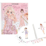 Depesche TOPModel Create Your Glam Look Sticker- und Malbuch 36 Seiten