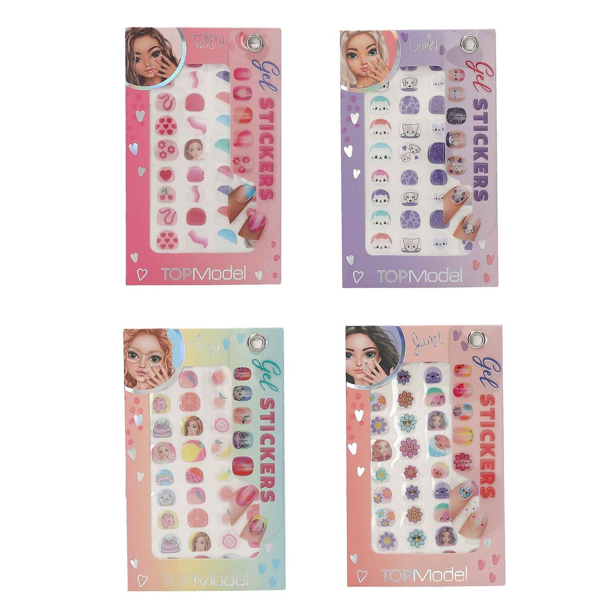 Depesche TOPModel Gel Nagelsticker Beauty and Me