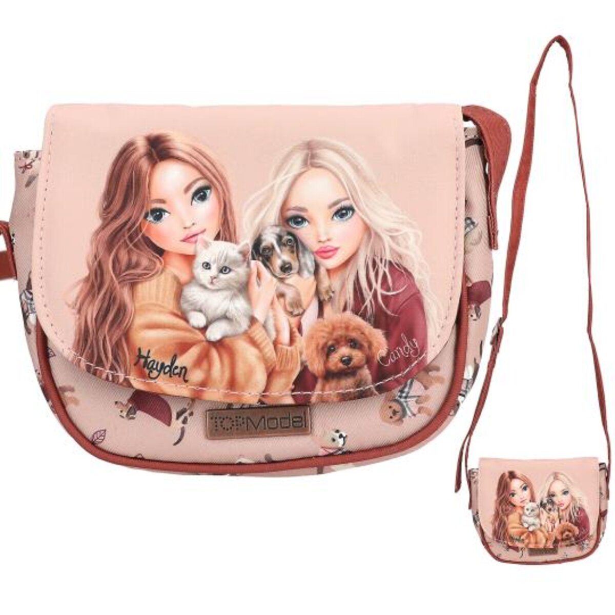 Depesche TOPModel Kleine Umhängetasche FUR EVER FRIENDS