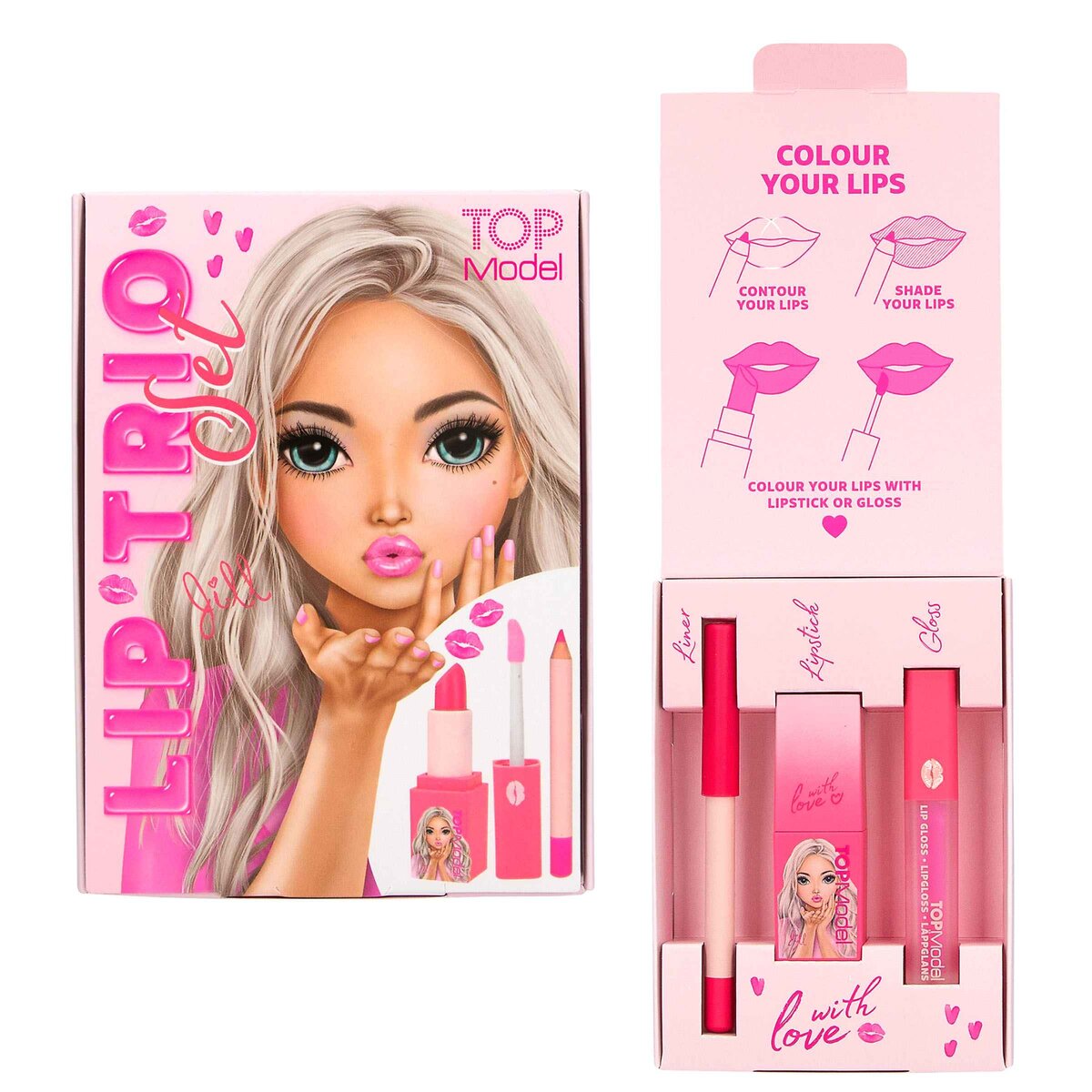Depesche TOPModel Lippen Trio Beauty and Me