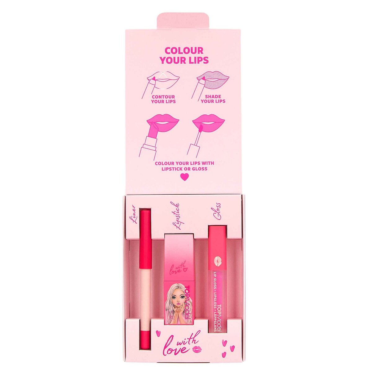 Depesche TOPModel Lippen Trio Beauty and Me