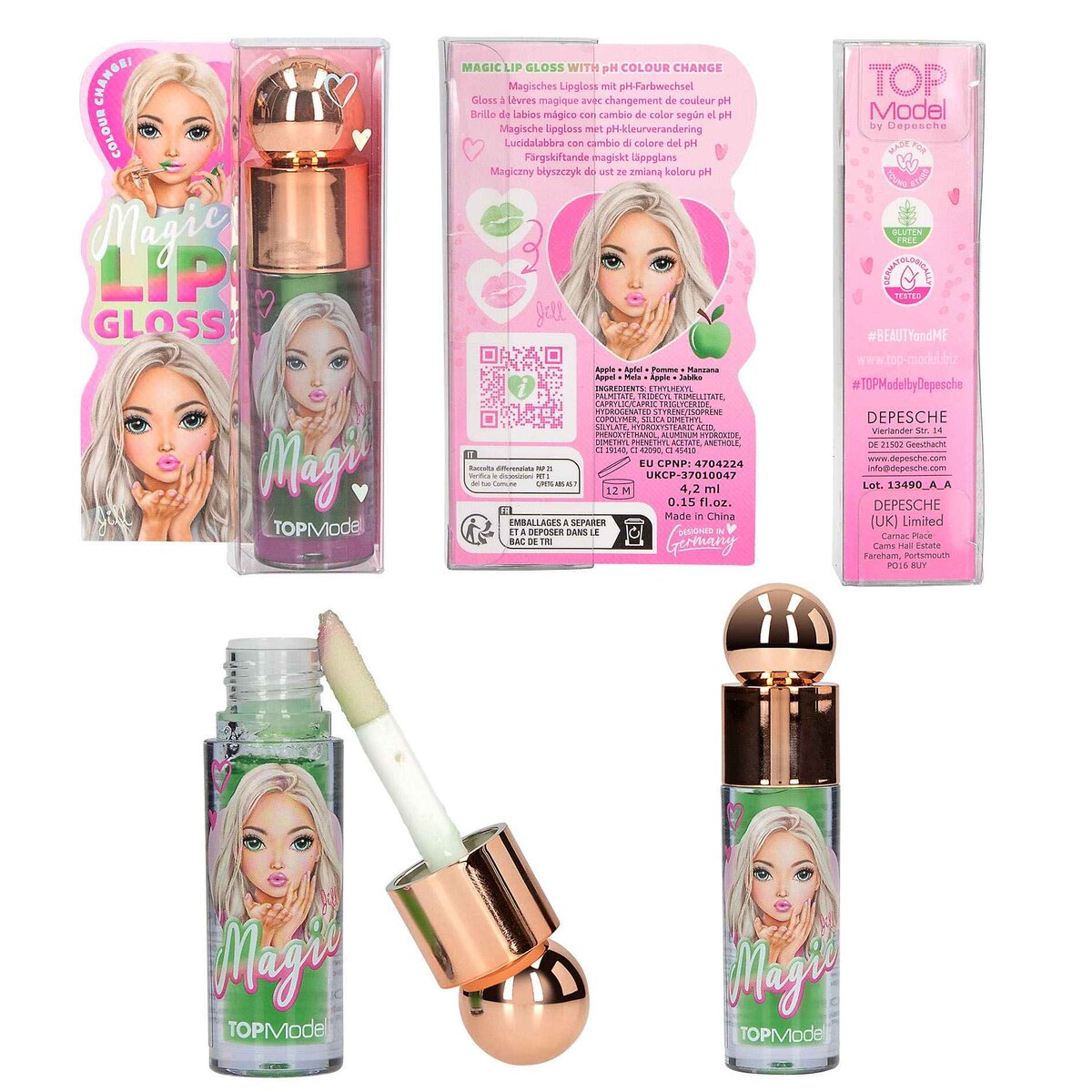 Depesche TOPModel Magic Lipgloss Beauty and Me