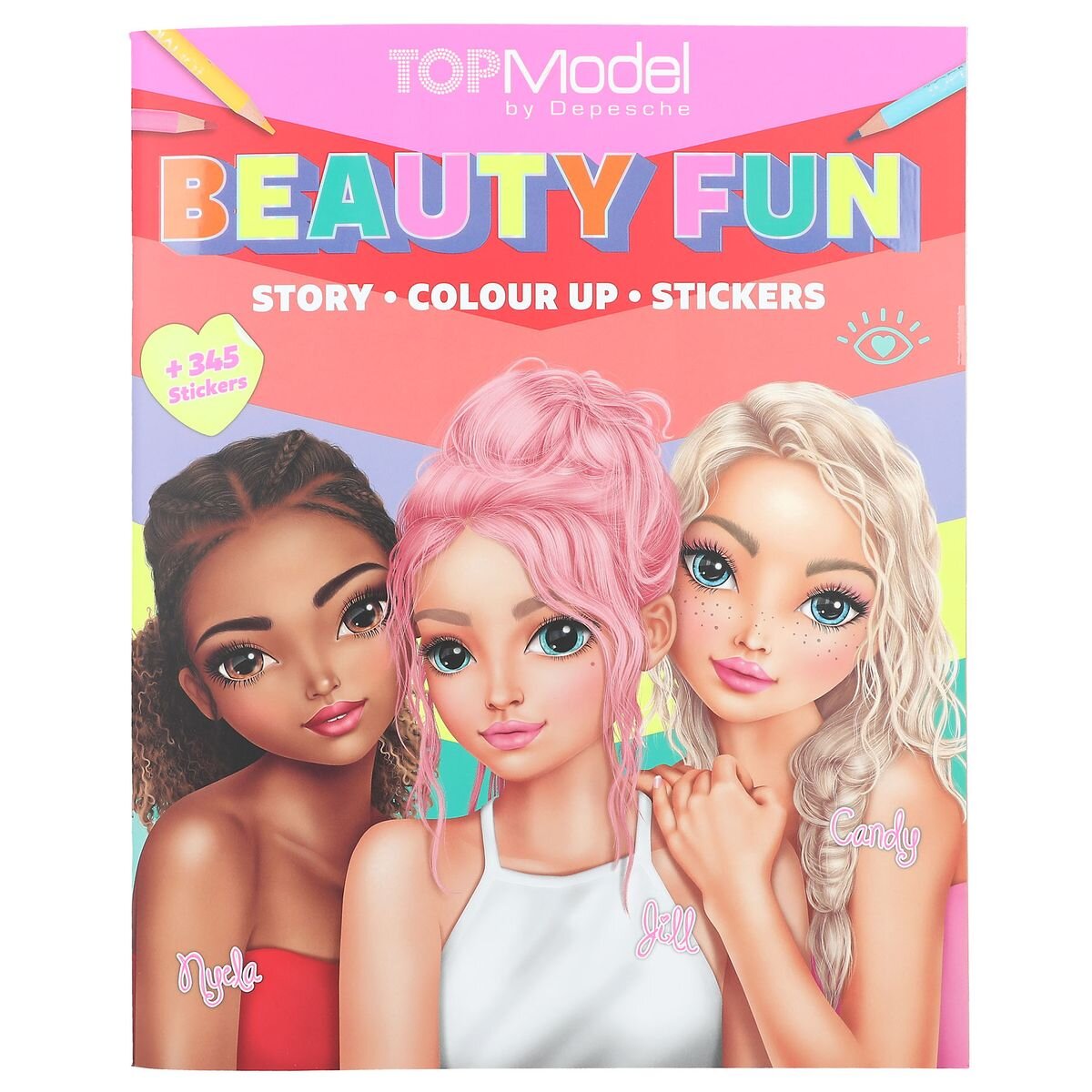 Depesche TOPModel Malbuch BEAUTY FUN