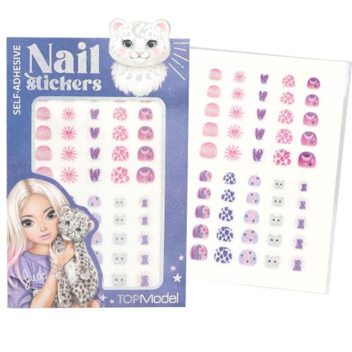 Depesche TOPModel Nagelsticker BEAUTY and ME, 4-fach sortiert
