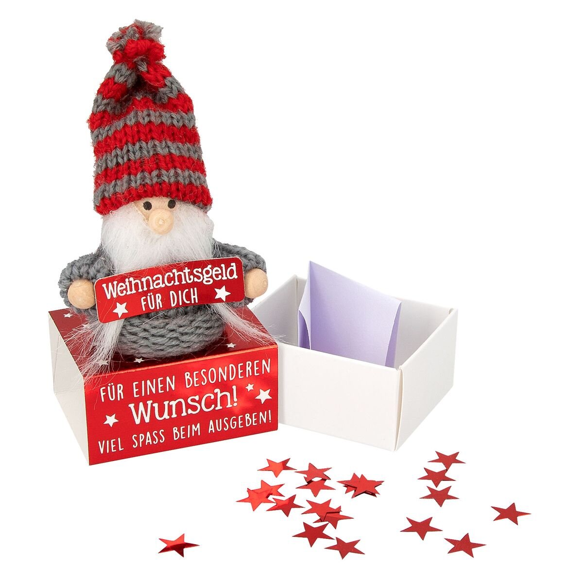 Depesche Weihnachts Wichtel auf Minibox, 1 Stück, 4-fach sortiert