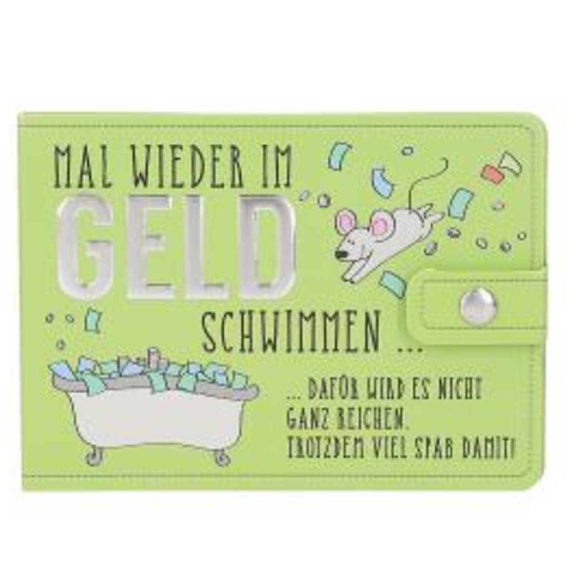 Depesche WUNSCHERFÜLLER Papier-Geldbörse, 1 Stück, 4-fach sortiert