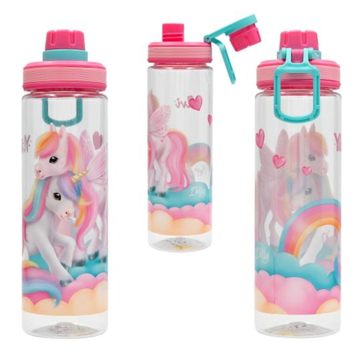 Depesche Ylvi & the Minimoomis Trinkflasche Tritan XL COLOUR CLOUD, 700ml