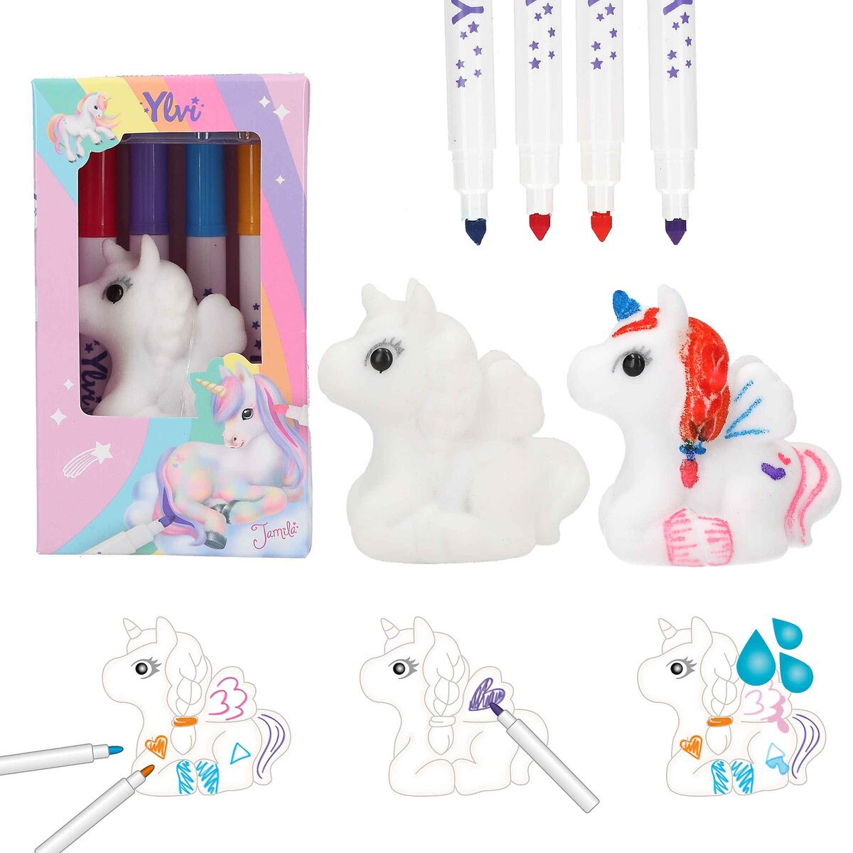 Depesche Ylvi Colour your Unicorn