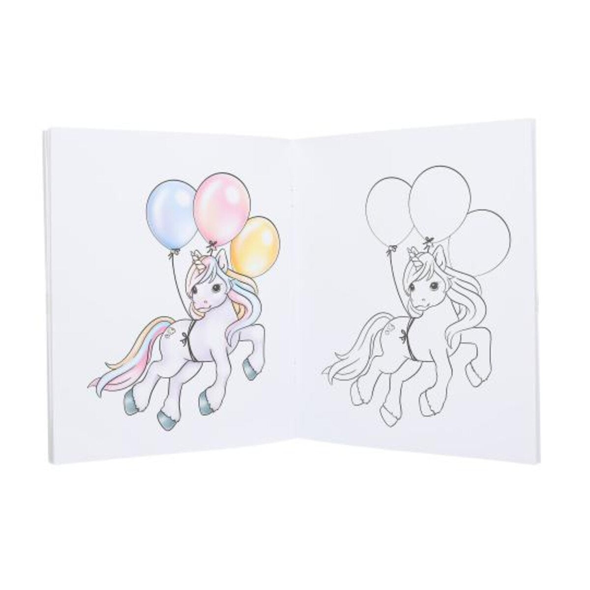 Depesche Ylvi Create your Unicorn Malbuch